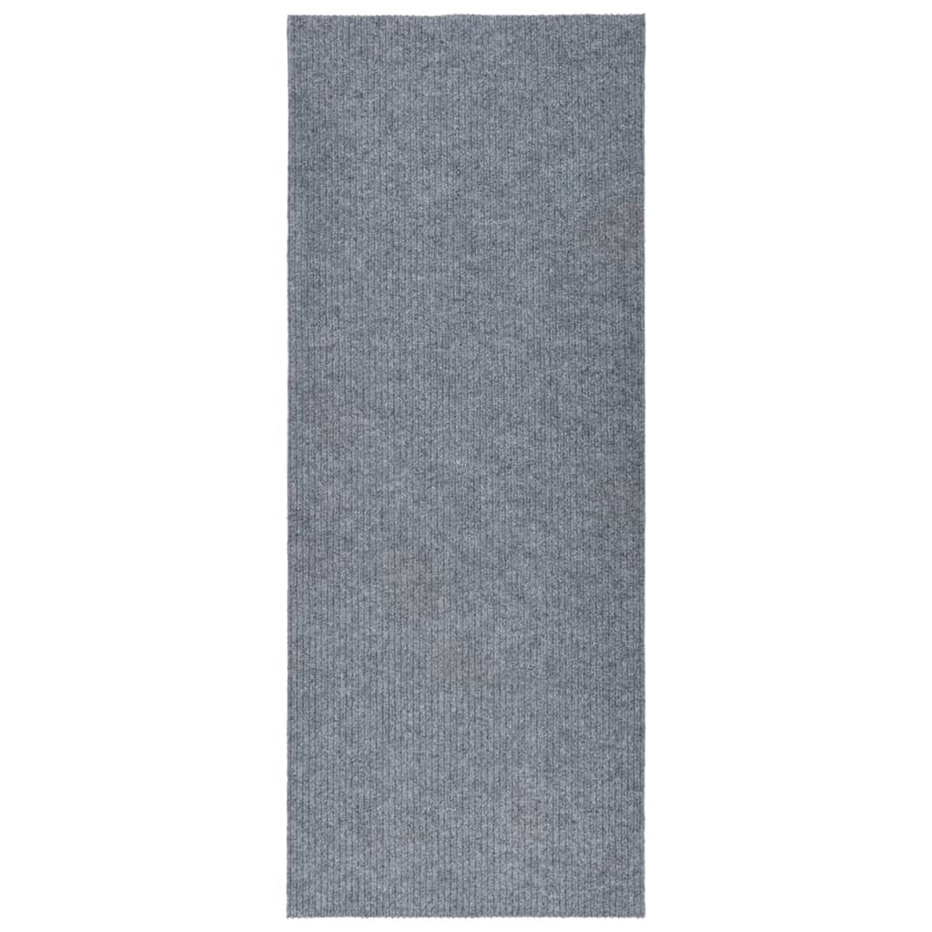 vidaXL Dirt Trapper Carpet Runner 100x300 cm Blue and Grey