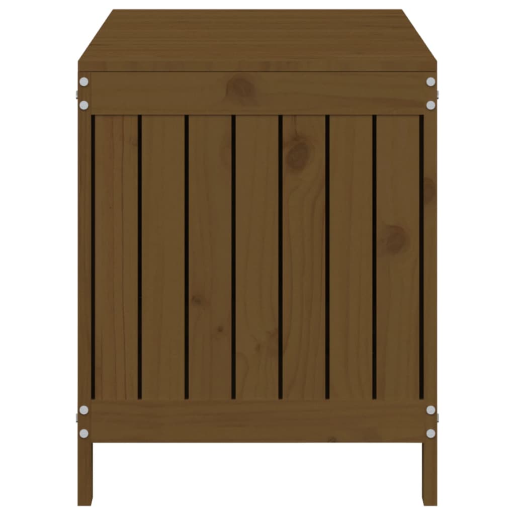 vidaXL Garden Storage Box Honey Brown 115x49x60 cm Solid Wood Pine