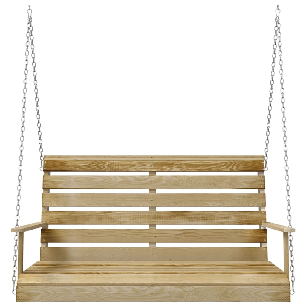 vidaXL Swing Bench 110 cm Impregnated Pinewood