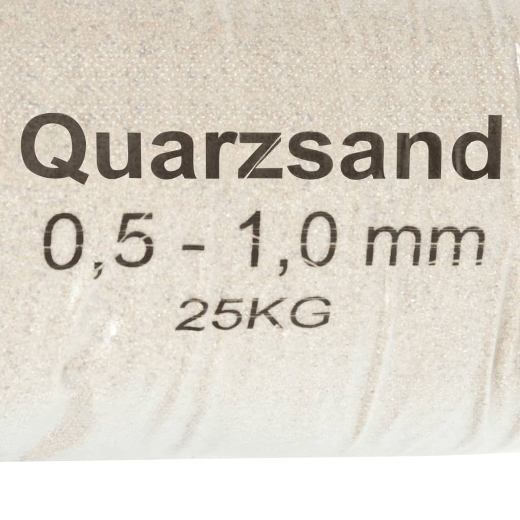 vidaXL Filter Sand 25 kg 0.5-1.0 mm