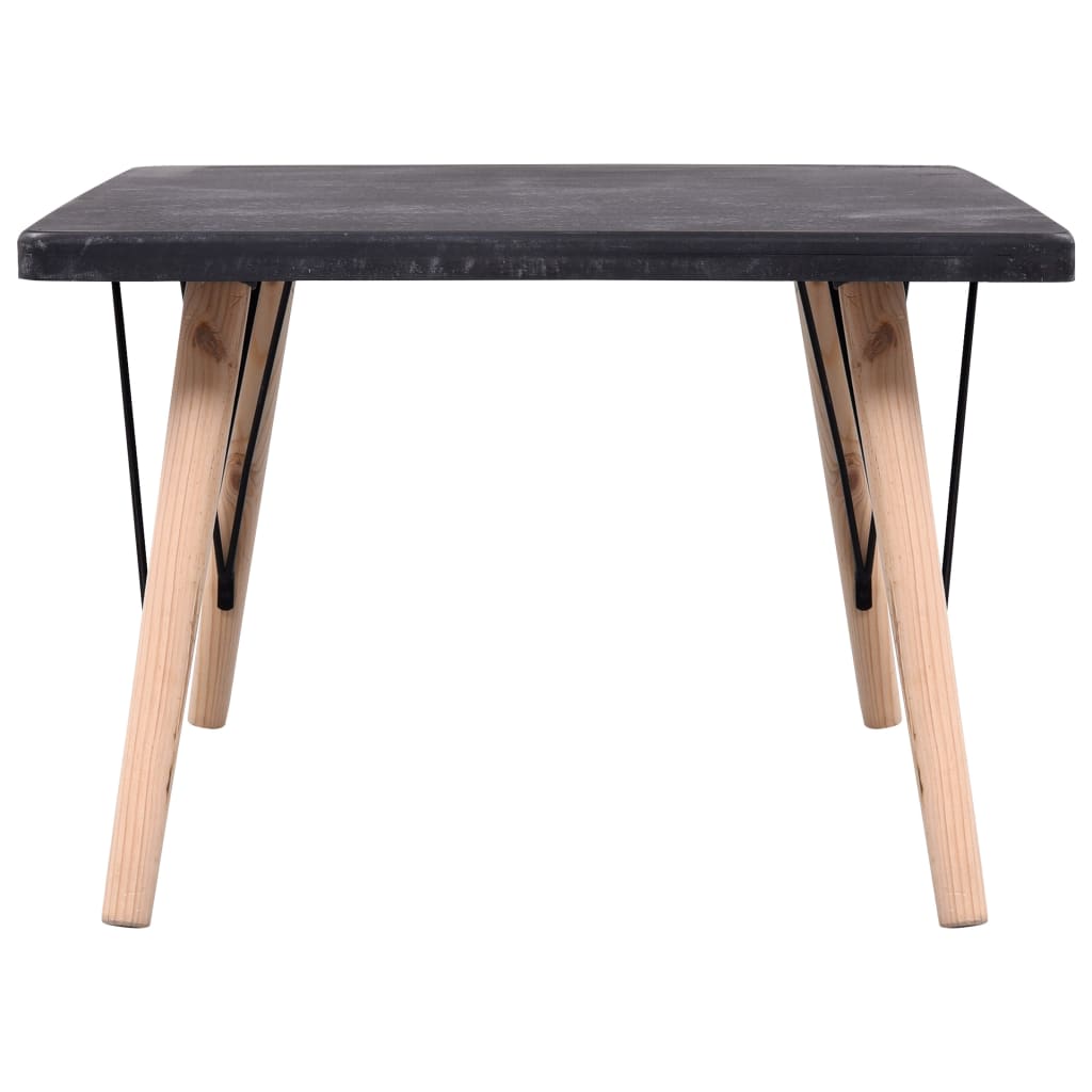 vidaXL Coffee Table Concrete Finish 112x60x41 cm MDF