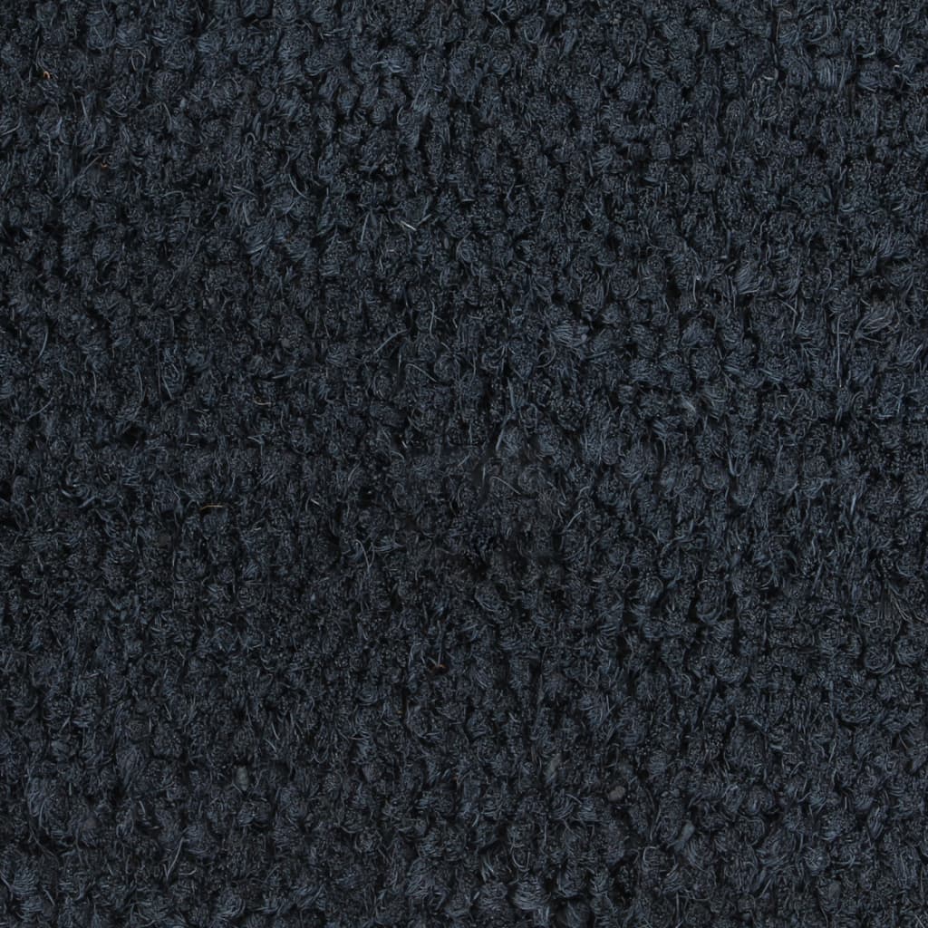 vidaXL Door Mat Dark Grey 90x150 cm Tufted Coir