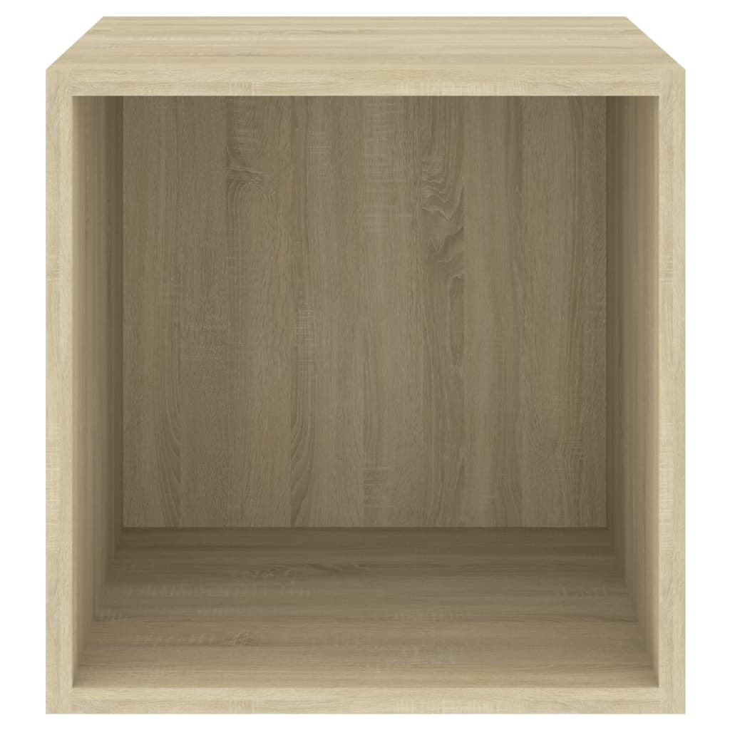 vidaXL Wall Cabinet Sonoma Oak 37x37x37 cm Chipboard