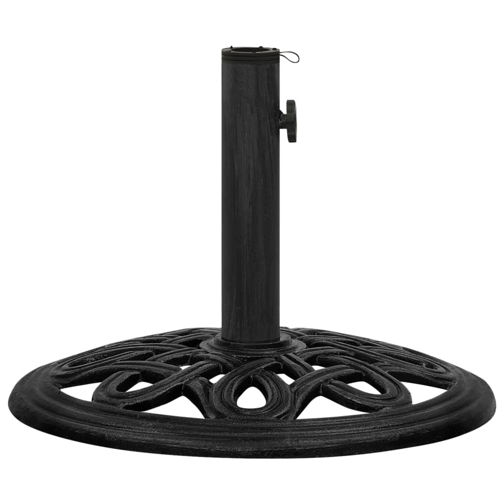 vidaXL Umbrella Base Black 44x44x32 cm Cast Iron