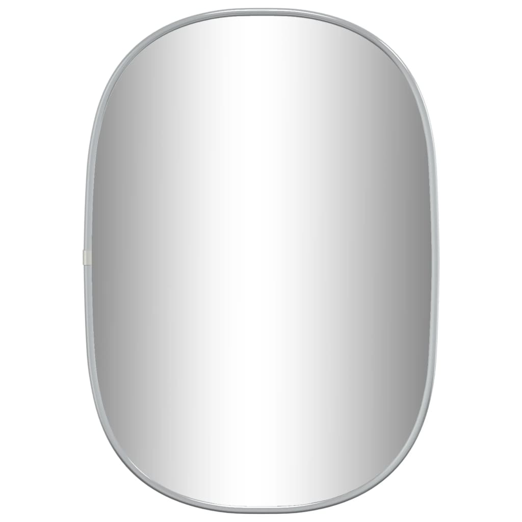 vidaXL Wall Mirror Silver 50x35 cm