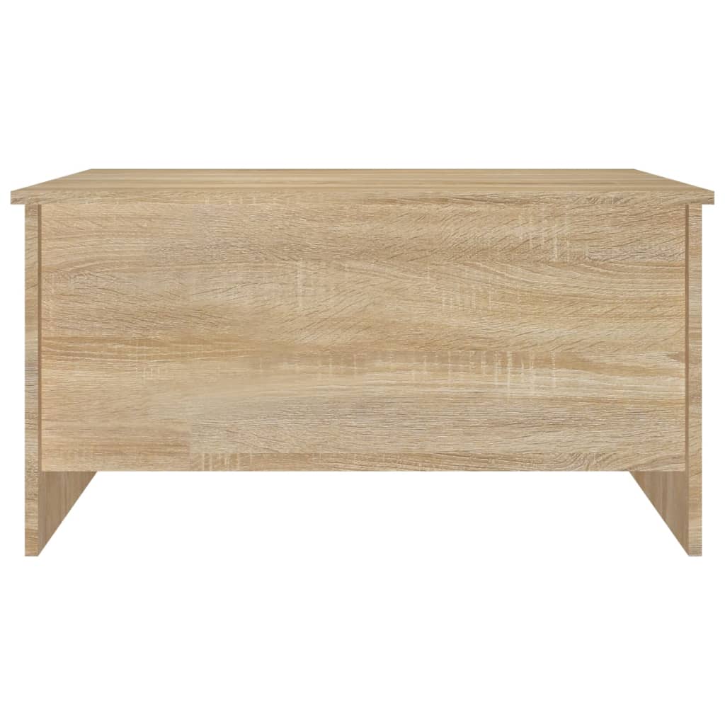 vidaXL Coffee Table Sonoma Oak 80x55.5x41.5 cm Engineered Wood