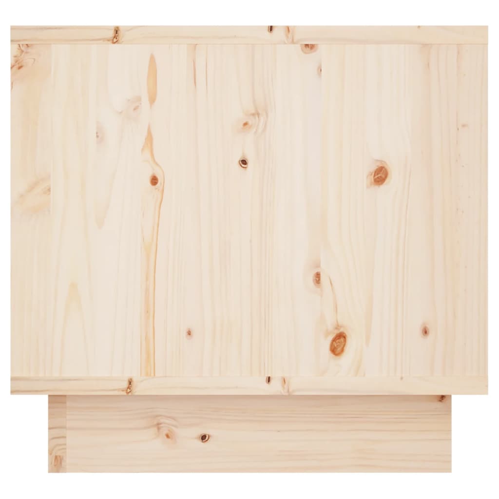 vidaXL Bedside Cabinet 35x34x32 cm Solid Wood Pine