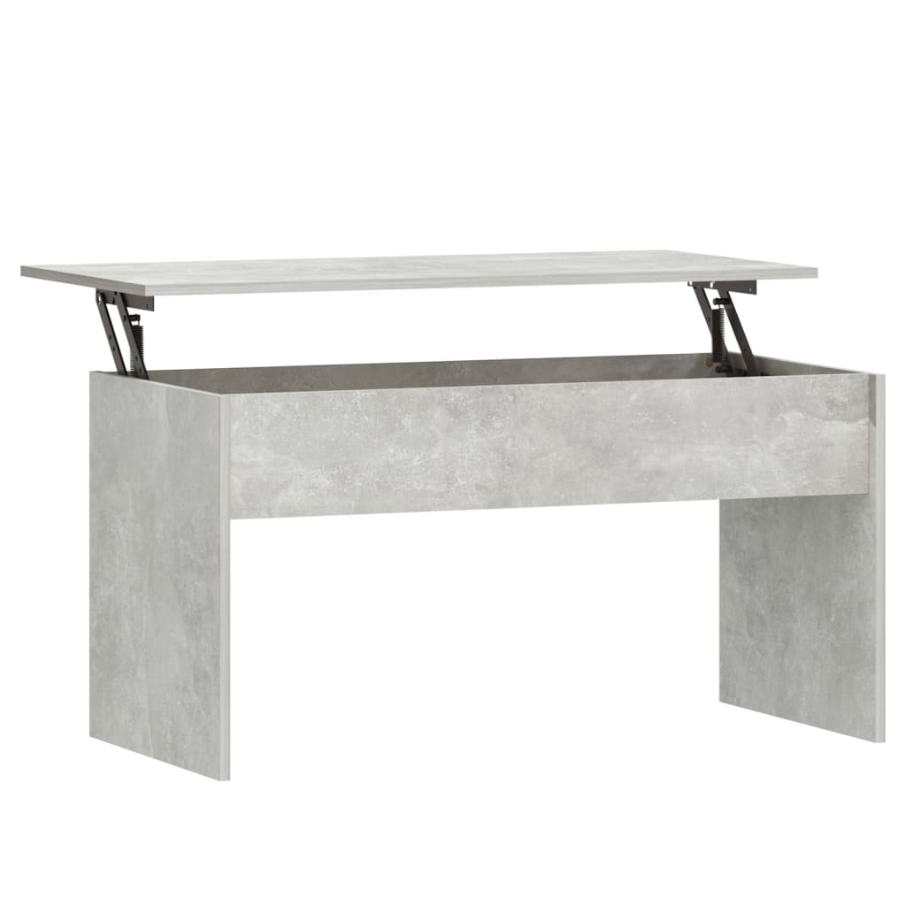 vidaXL Coffee Table Concrete Grey 102x50.5x52.5 cm Engineered Wood