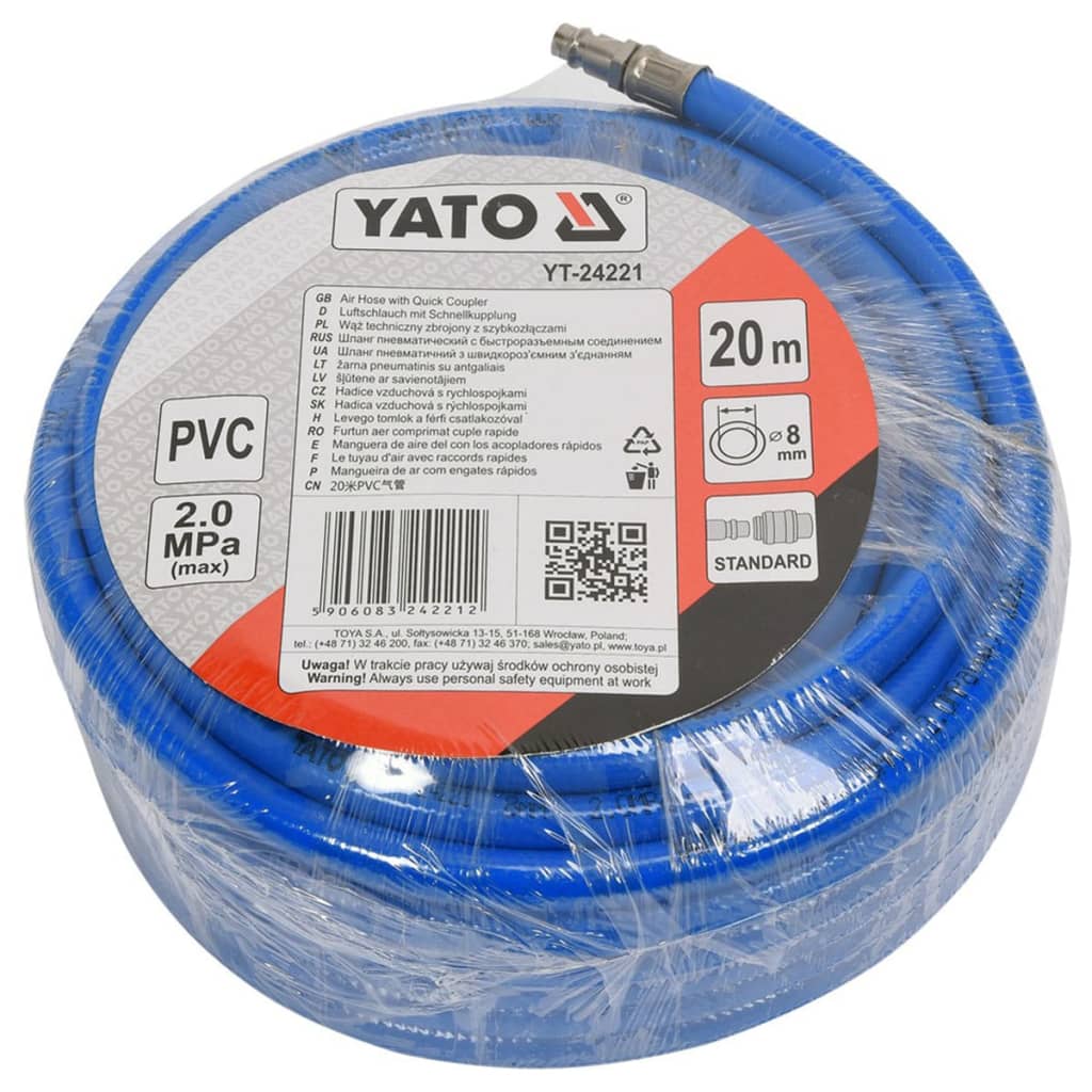 YATO Air Hose 20 m PVC YT-24221