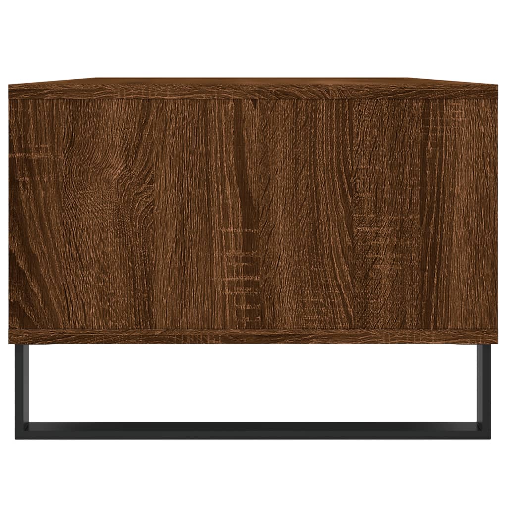 vidaXL Coffee Table Brown Oak 90x50x36.5 cm Engineered Wood