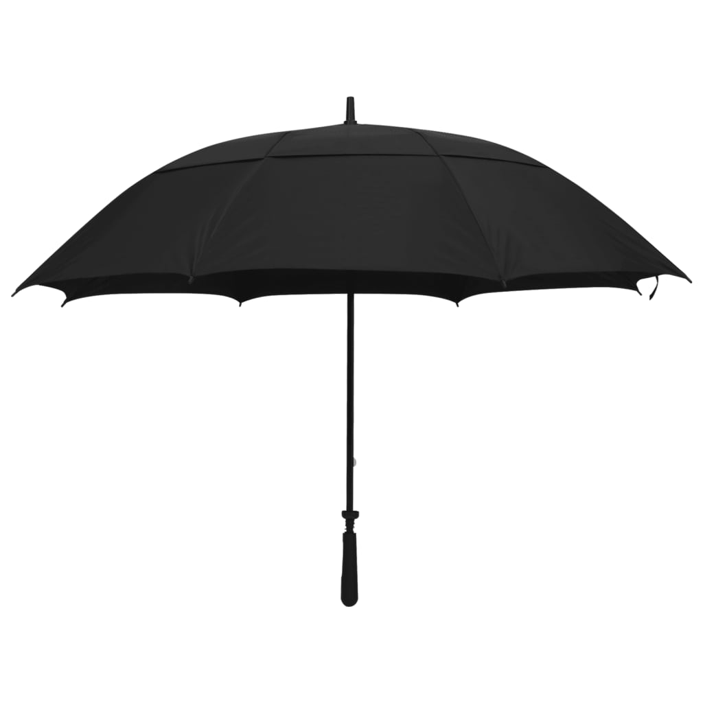 vidaXL Umbrella Black 130cm