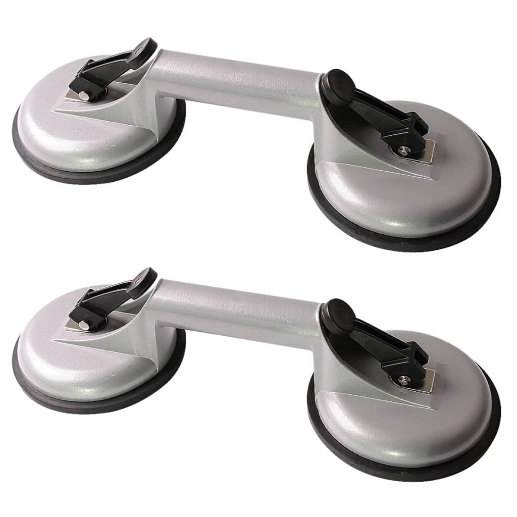 ProPlus Vacuum Lifters with 2 Suction Cups 2 pcs Aluminium
