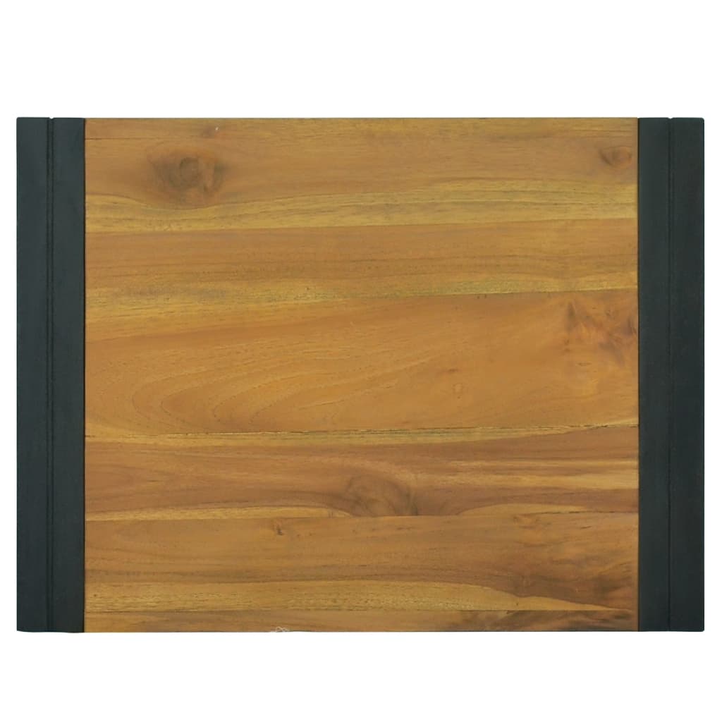 vidaXL Bathroom Cabinet 60x45x35 cm Solid Wood Teak