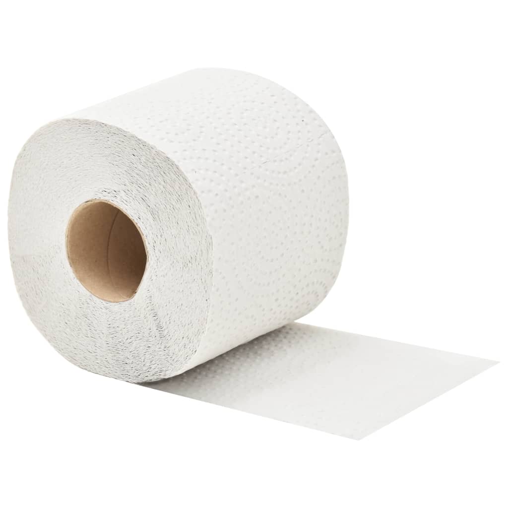 vidaXL 2-Ply Embossed Toilet Paper 128 Rolls 250 Sheets