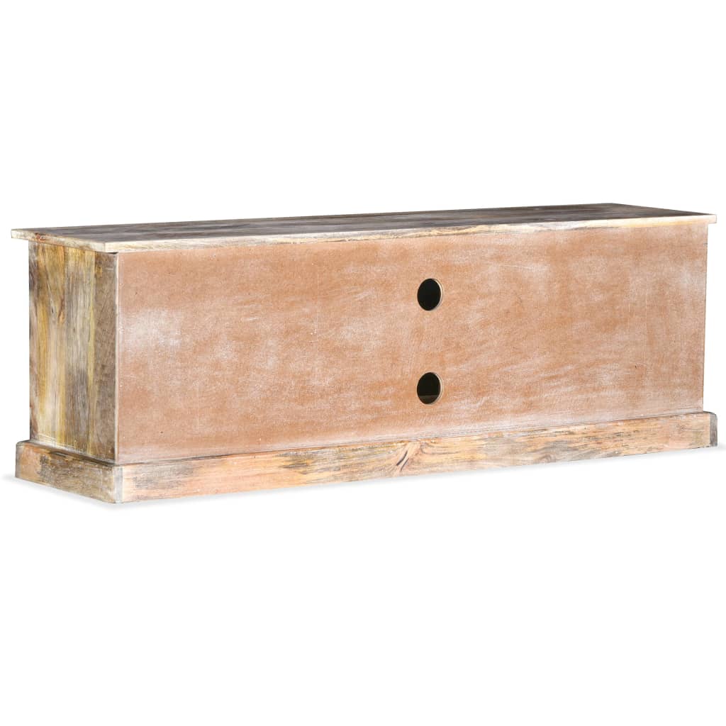 vidaXL TV Cabinet Solid Mango Wood