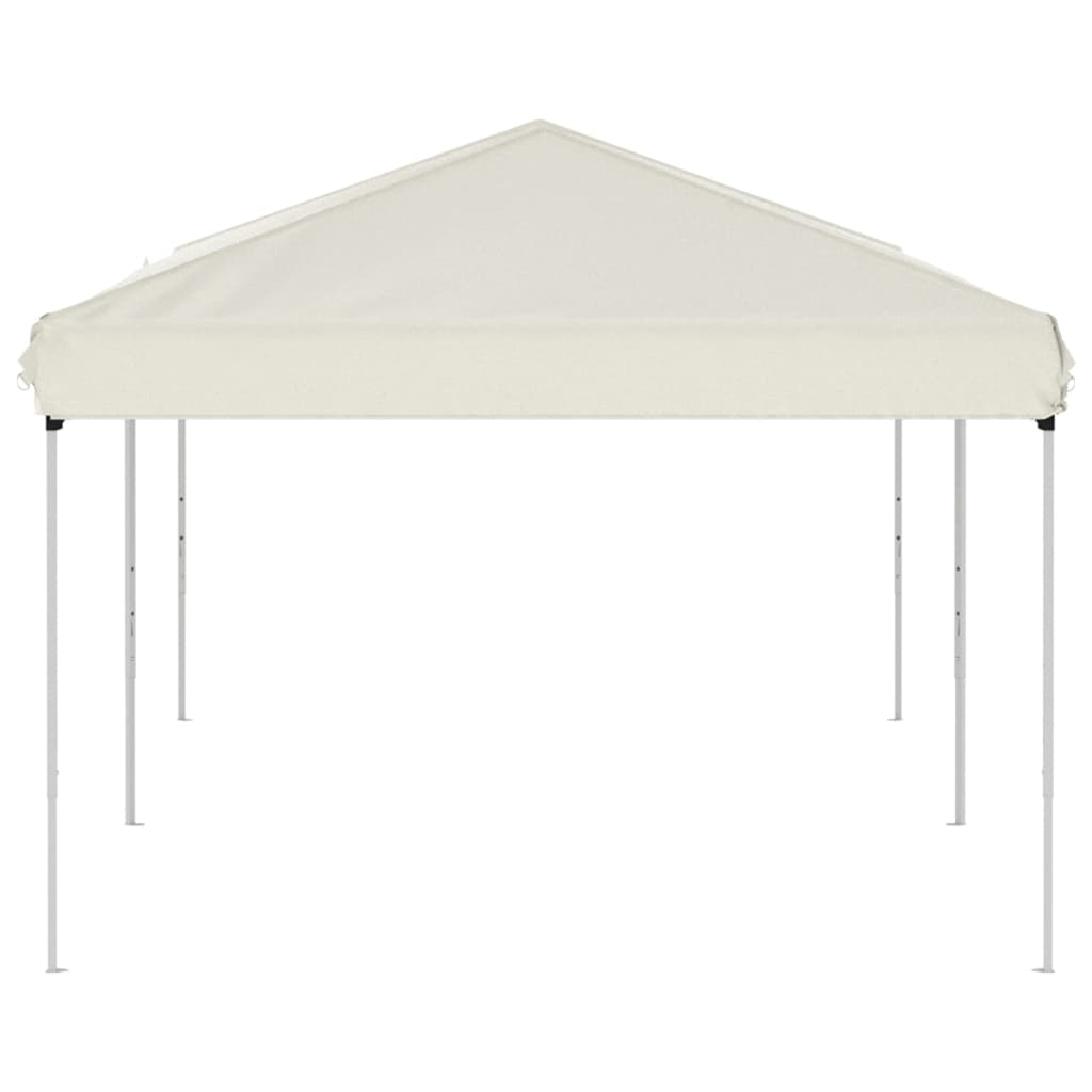 vidaXL Folding Party Tent Cream 3x6 m