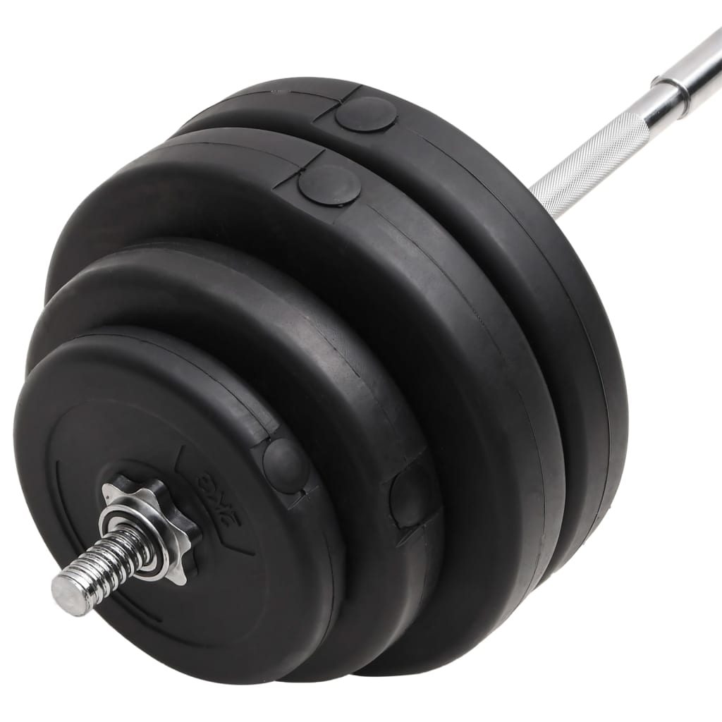 vidaXL Barbell with Plates 60 kg