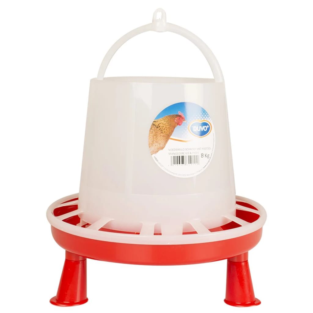 Duvoplus Poultry Feeder with Studs 8 kg/10 L