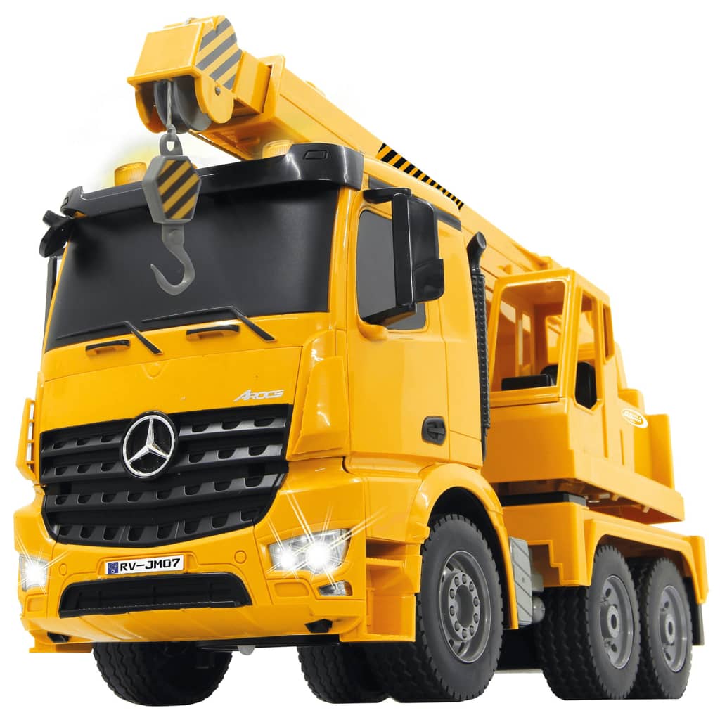 JAMARA RC Heavy-Duty Crane Mercedes-Benz Arocs 1:20 Yellow