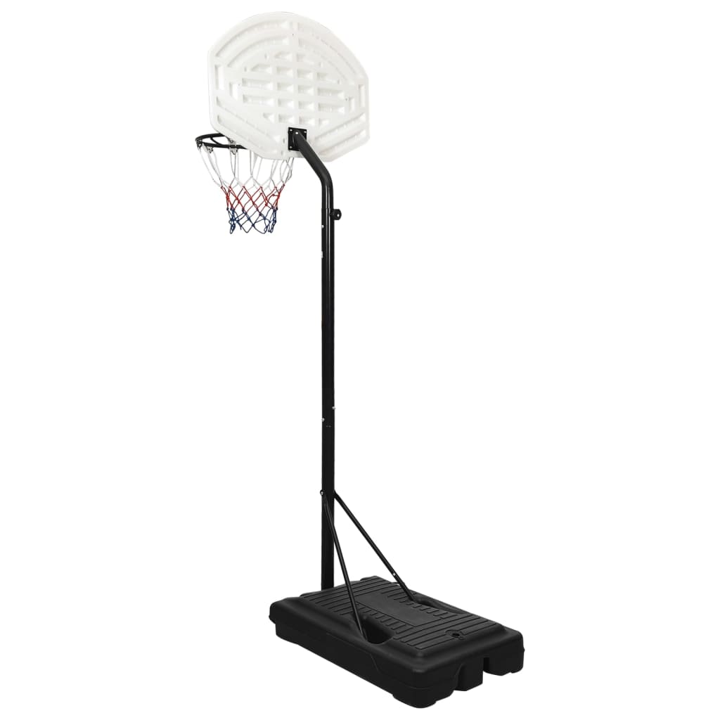 vidaXL Basketball Stand White 237-307 cm Polyethene