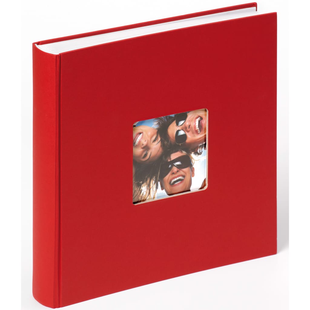 Walther Design Photo Album Fun 30x30 cm Red 100 Pages