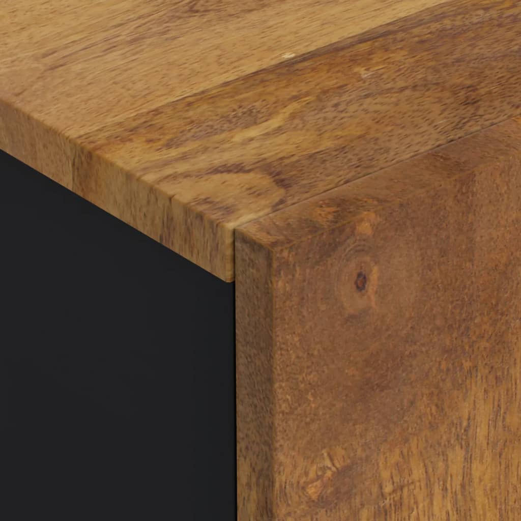 vidaXL Sink Cabinet 62x33x58 cm Solid Wood Mango and Engineered Wood