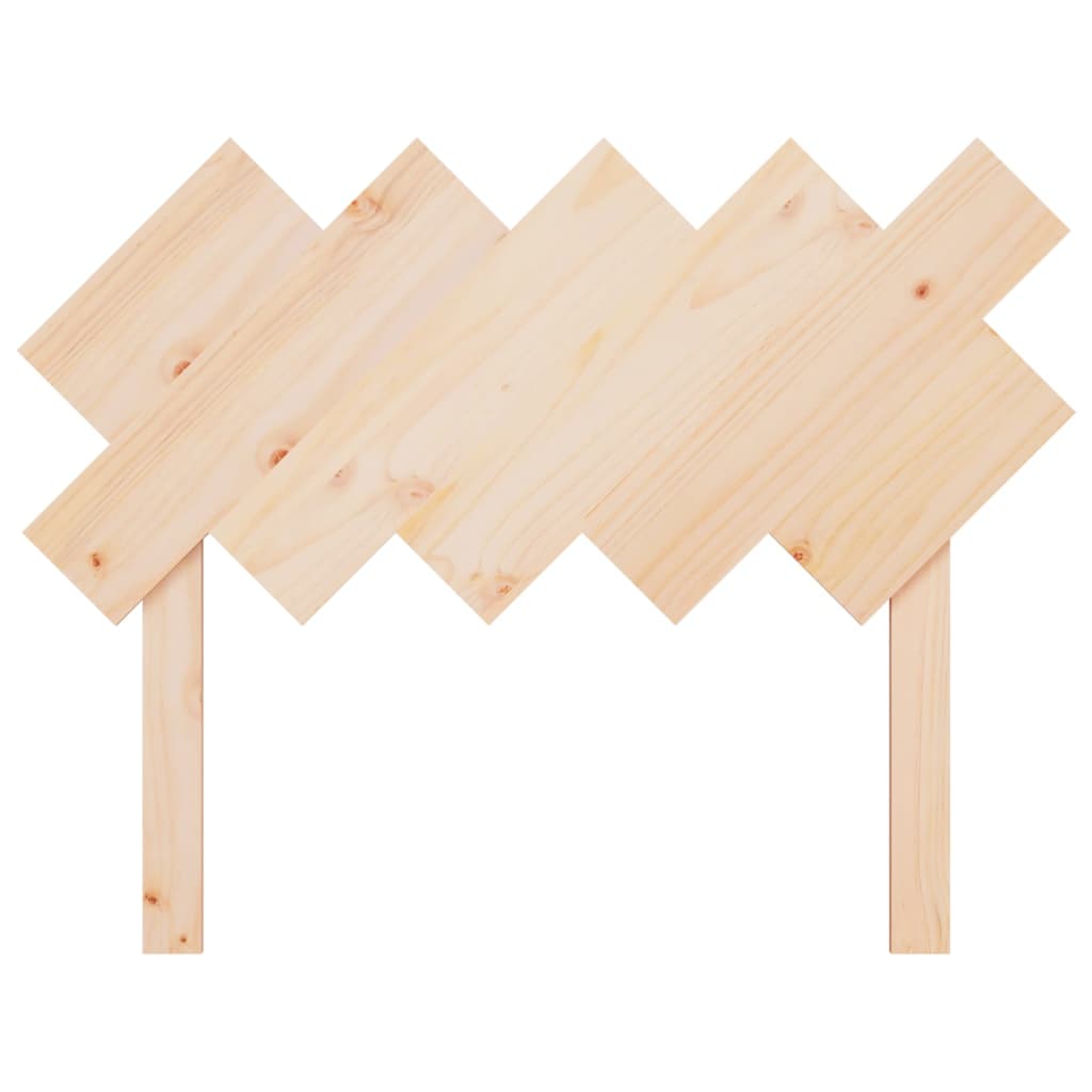 vidaXL Bed Headboard 104x3x80.5 cm Solid Wood Pine