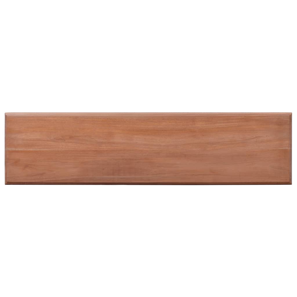 vidaXL Console Table 120 cm Solid Mahogany Wood