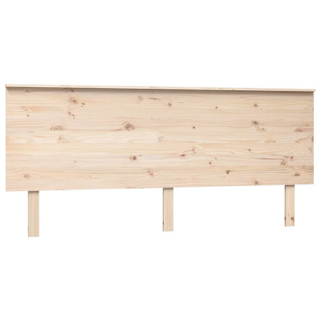 vidaXL Bed Headboard 184x6x82.5 cm Solid Wood Pine