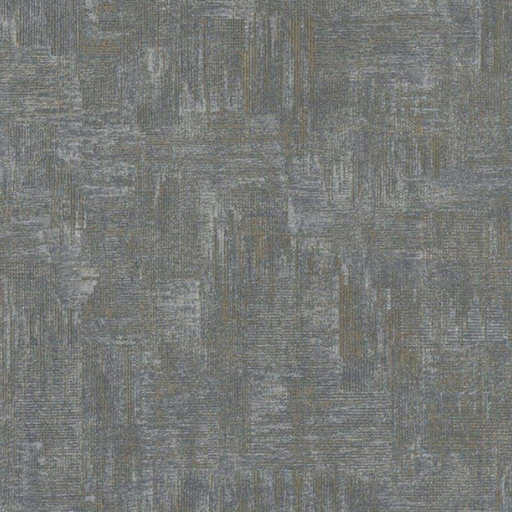 Noordwand Topchic Wallpaper Scratched Look Metallic Grey