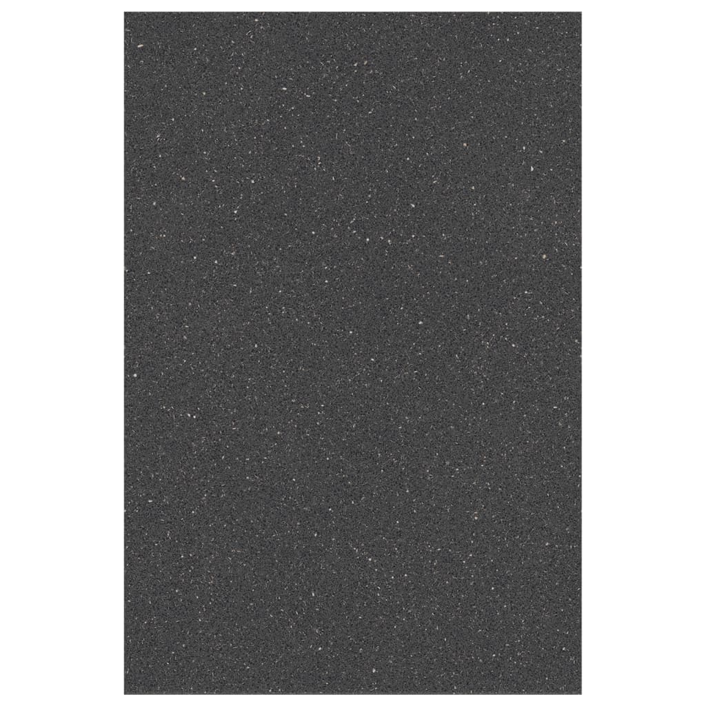 vidaXL Kitchen Countertop Black with Granite Texture 40x60x2.8 cm Chipboard