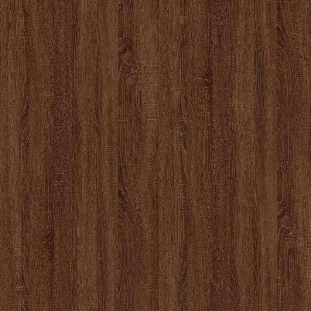 vidaXL Sideboard Brown Oak 100x30x59.5 cm Engineered Wood
