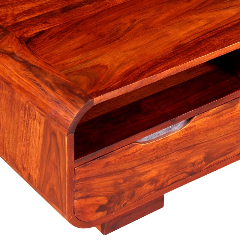 vidaXL Coffee Table Solid Sheesham Wood 90x40x35 cm