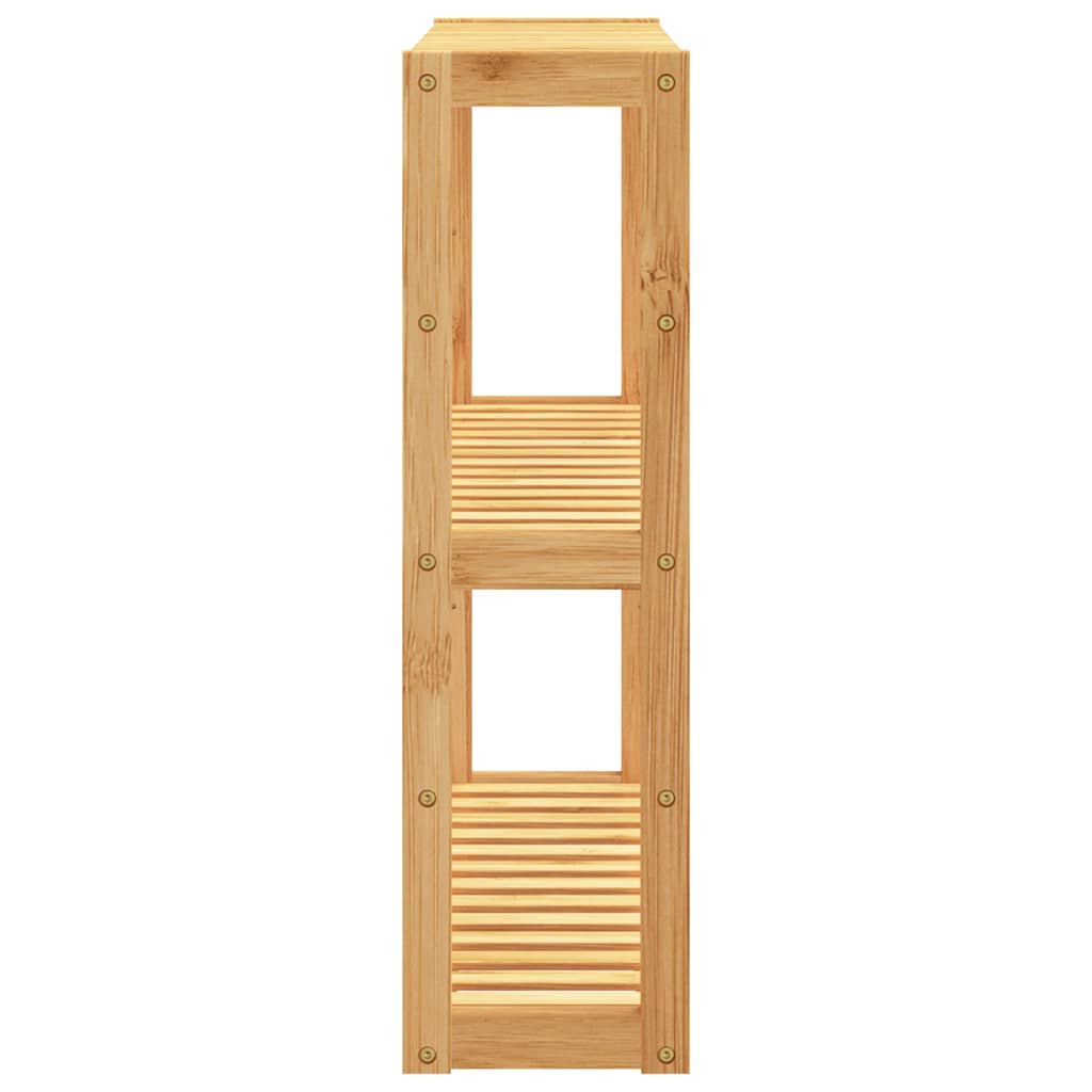 vidaXL Bathroom Shelf 3-Tier Wall-mounted 60x15x54 cm Bamboo