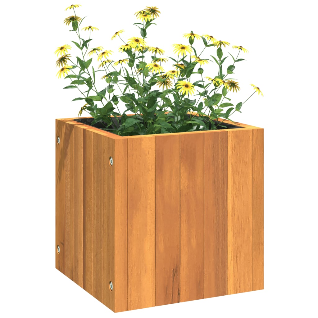 vidaXL Garden Planter 25x25x25 cm Solid Wood Acacia