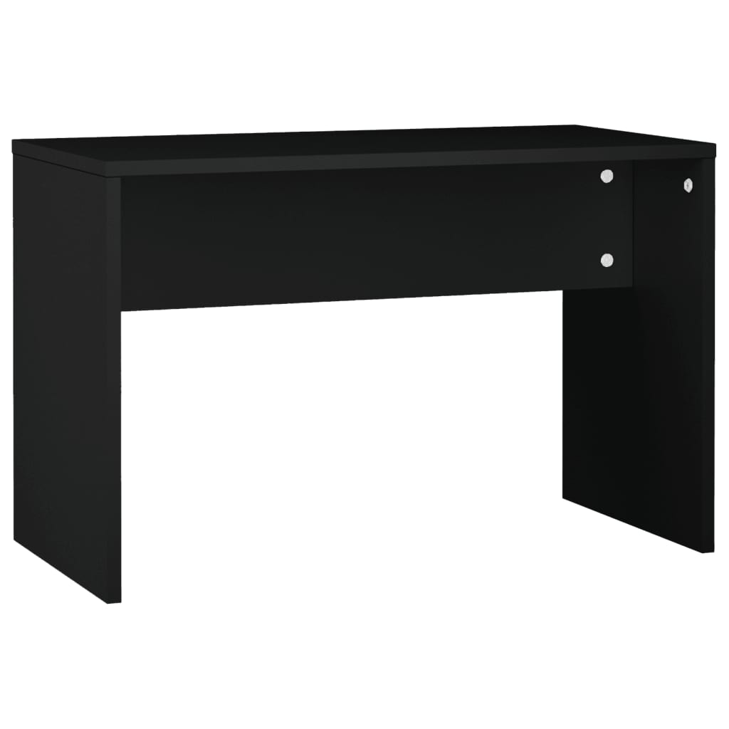 vidaXL Dressing Table Set Black 74.5x40x141 cm