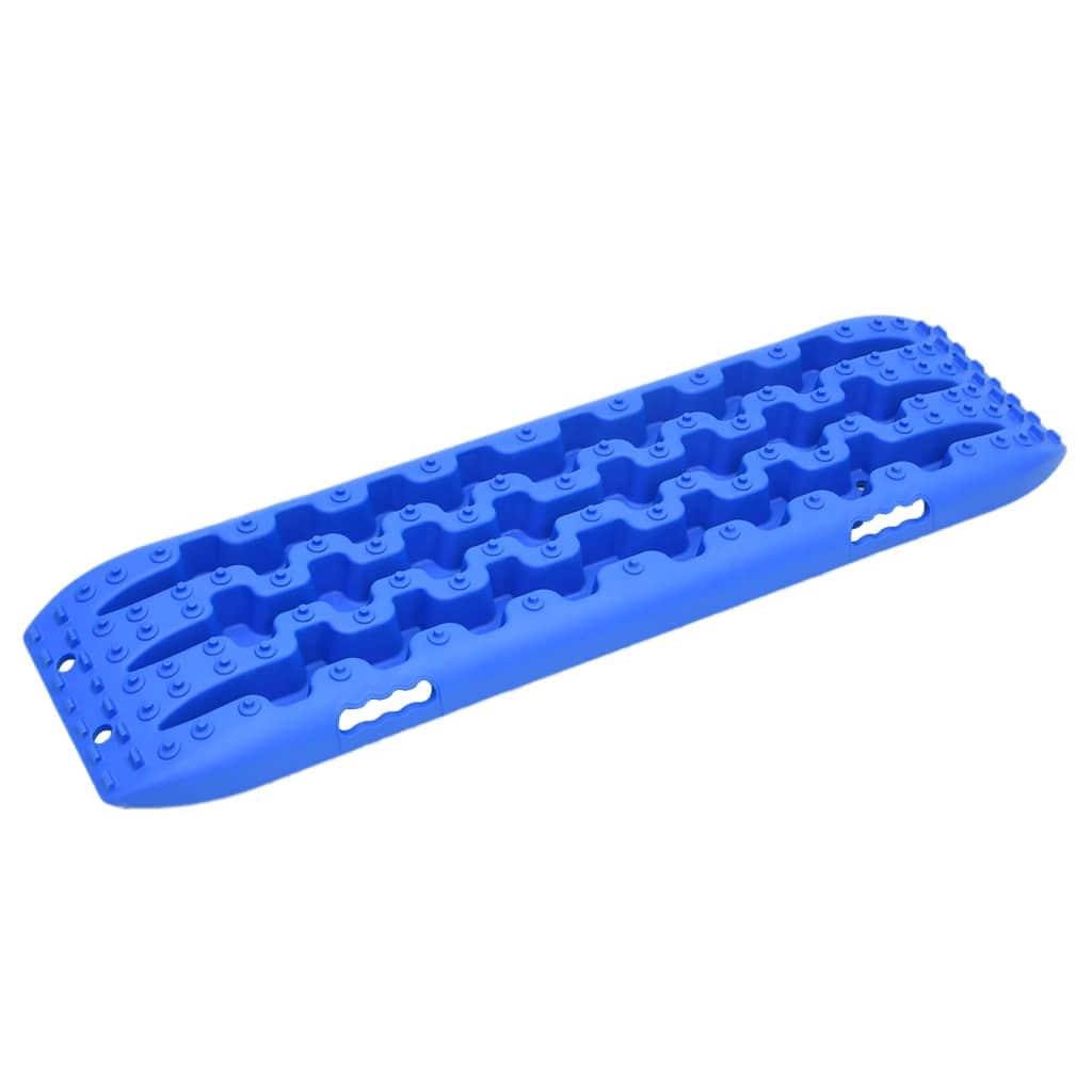 vidaXL Traction Boards 2 pcs Blue 106x30.5x7 cm Nylon