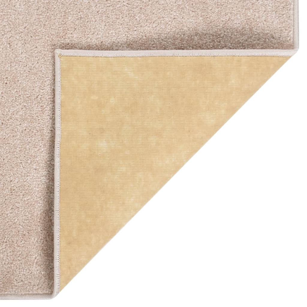 vidaXL Rug Short Pile 160x230 cm Dark Beige vidaXL.ie