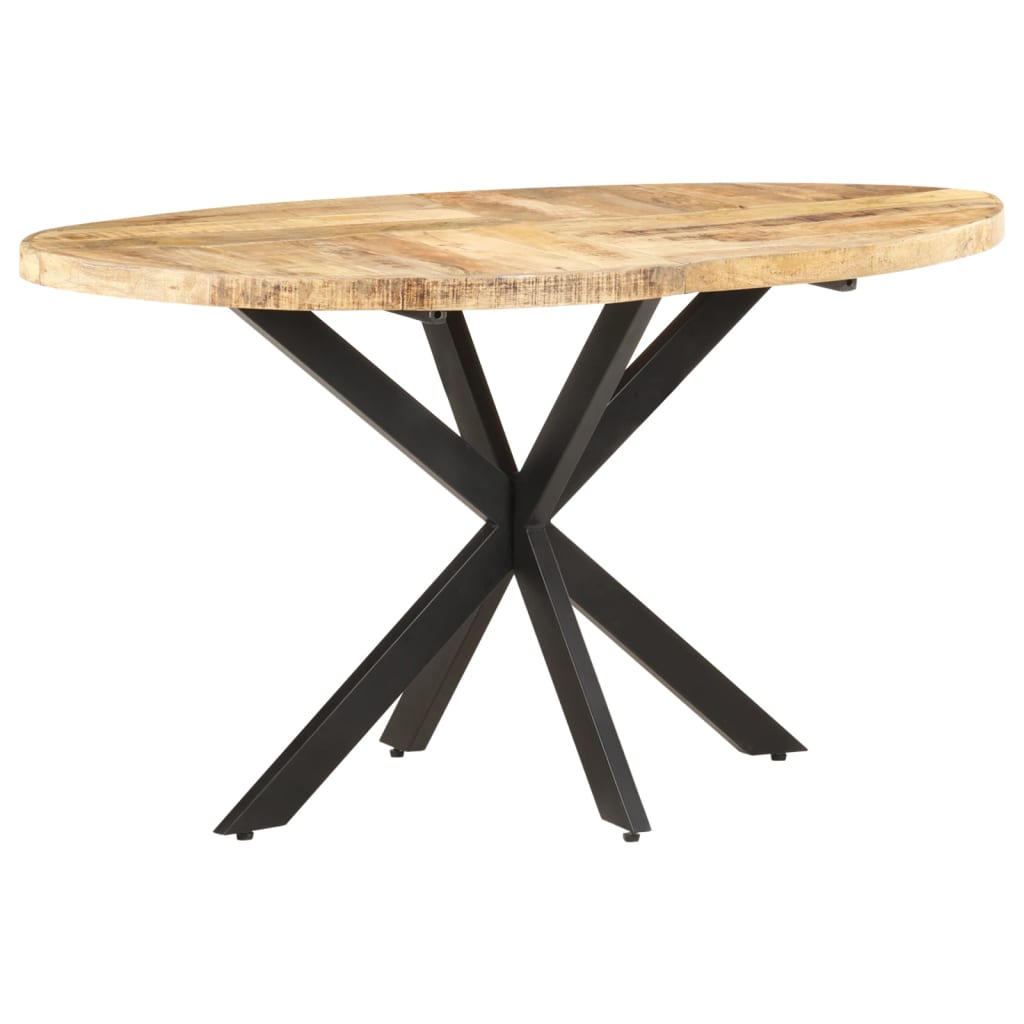 vidaXL Dining Table 140x80x75 cm Solid Mango Wood