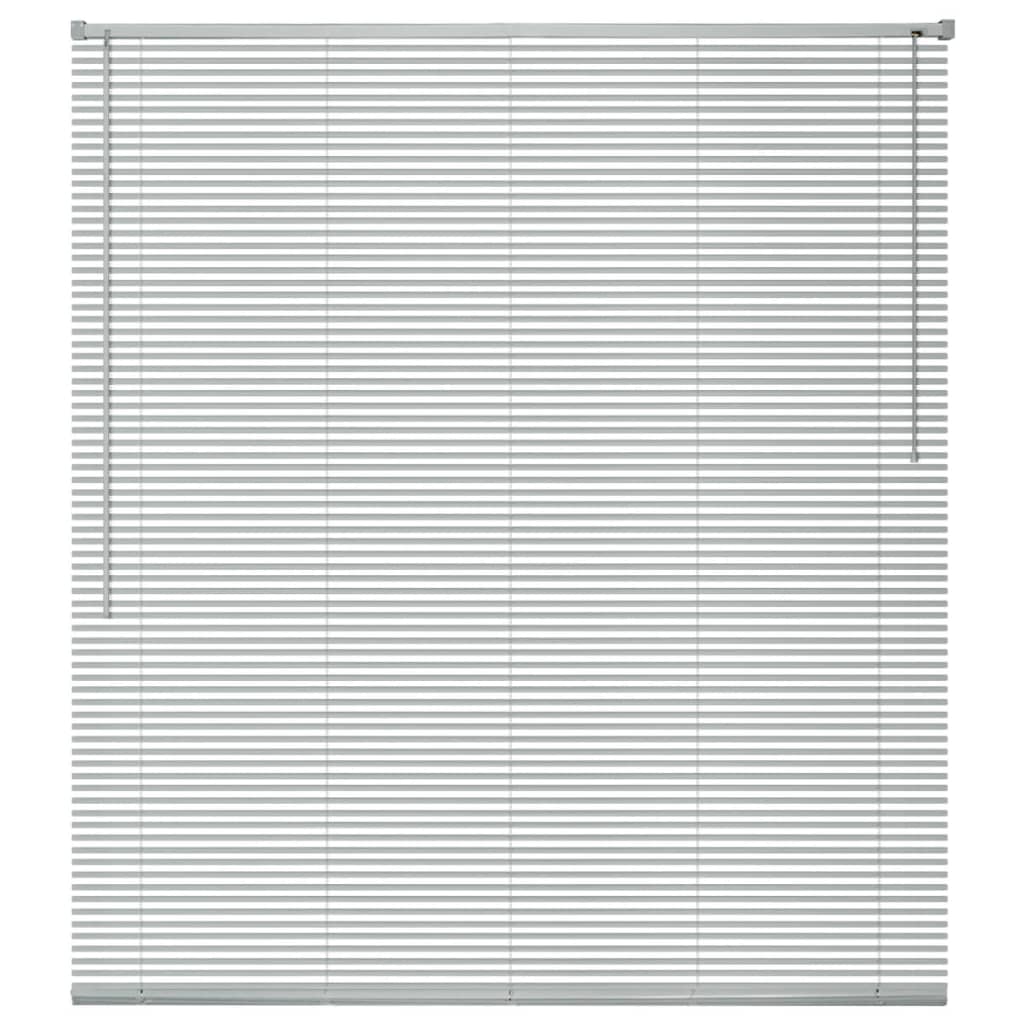 vidaXL Window Blinds Aluminium 140x220 cm Silver
