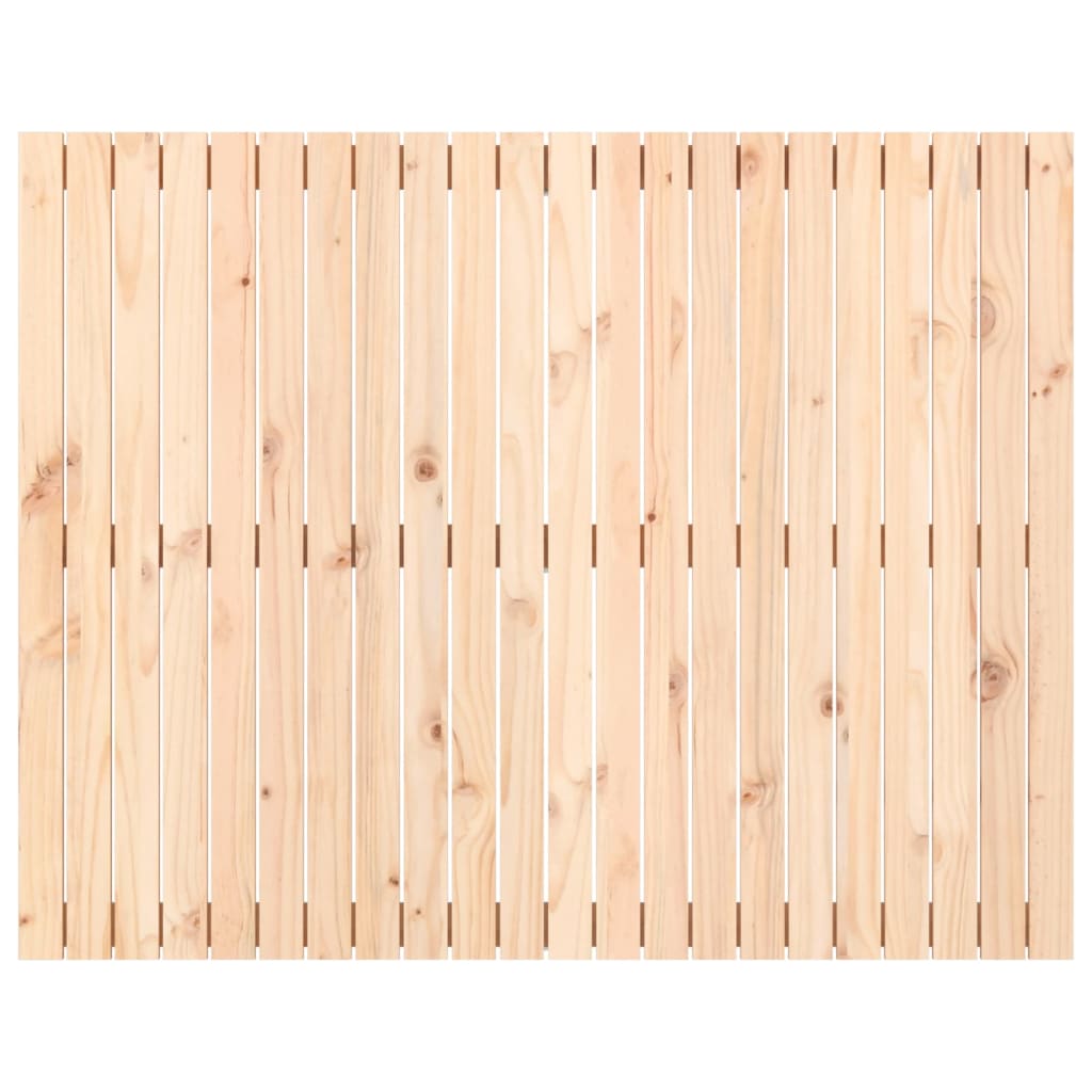 vidaXL Wall Headboard 140x3x110 cm Solid Wood Pine
