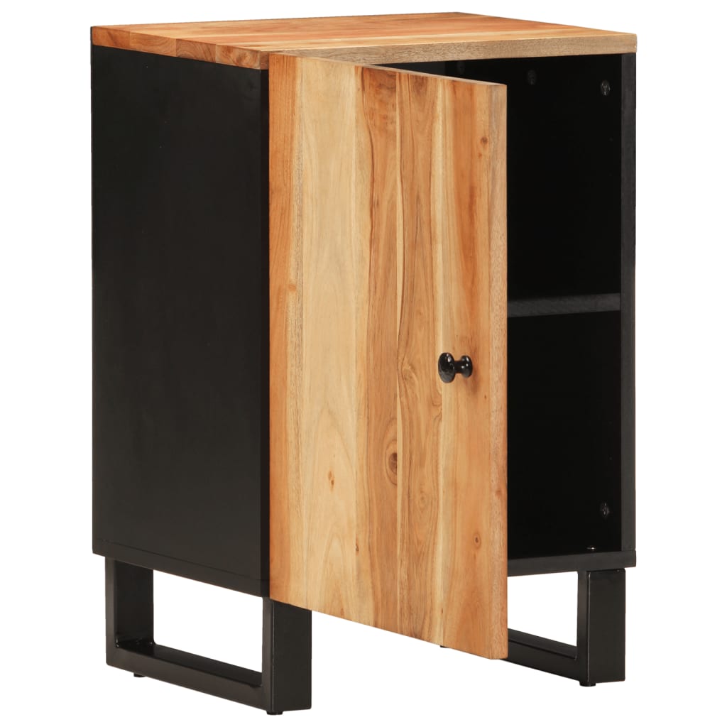 vidaXL Bathroom Cabinet 38x33x58 cm Solid Wood Acacia