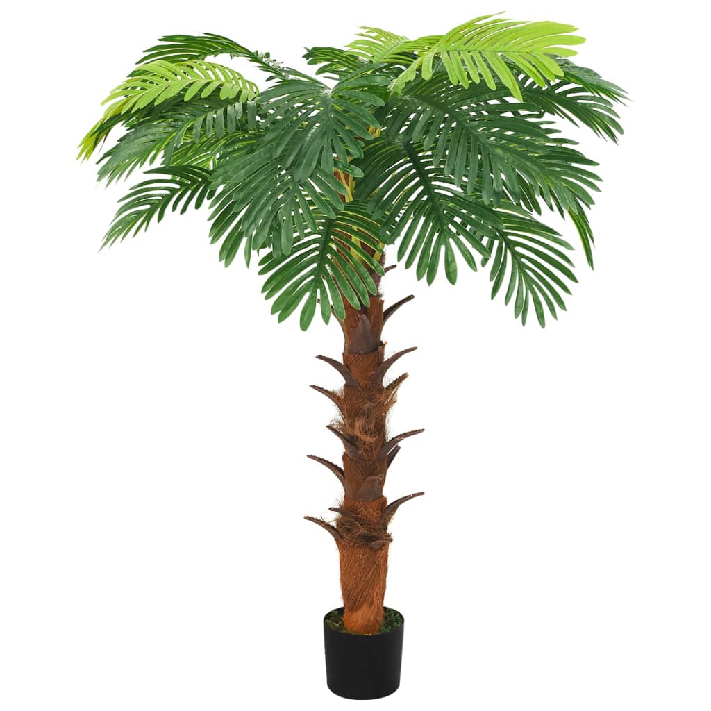 vidaXL Artificial Cycas Palm with Pot 160 cm Green