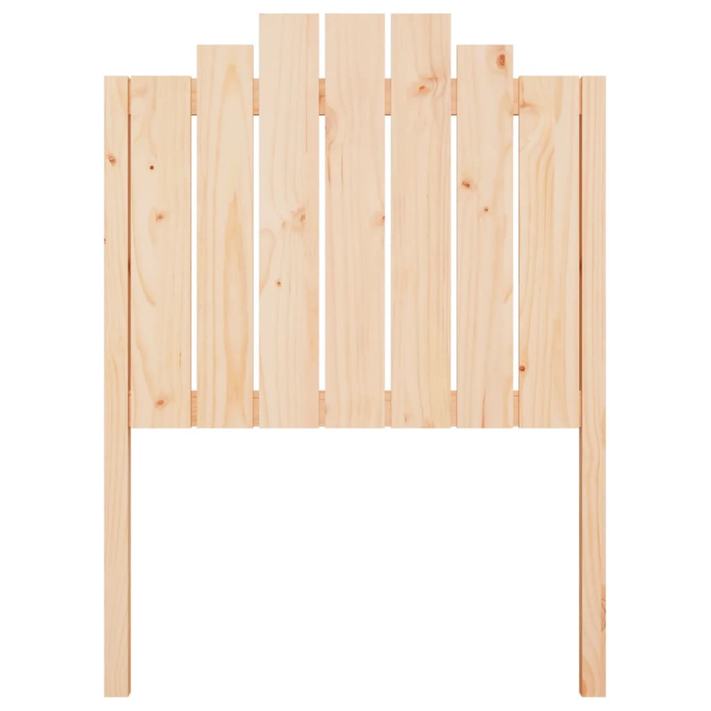 vidaXL Bed Headboard 81x4x110 cm Solid Wood Pine