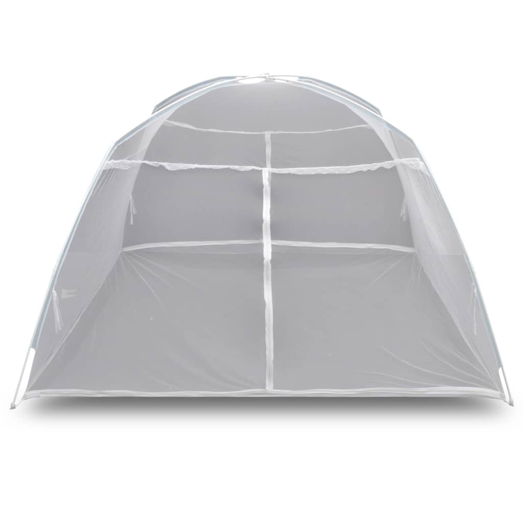 vidaXL Camping Tent 200x150x145 cm Fiberglass White