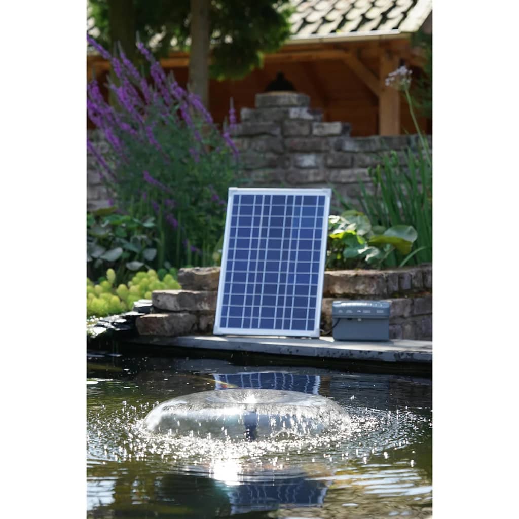Ubbink SolarMax 1000 Set with Solar Panel, Pump and Battery 1351182