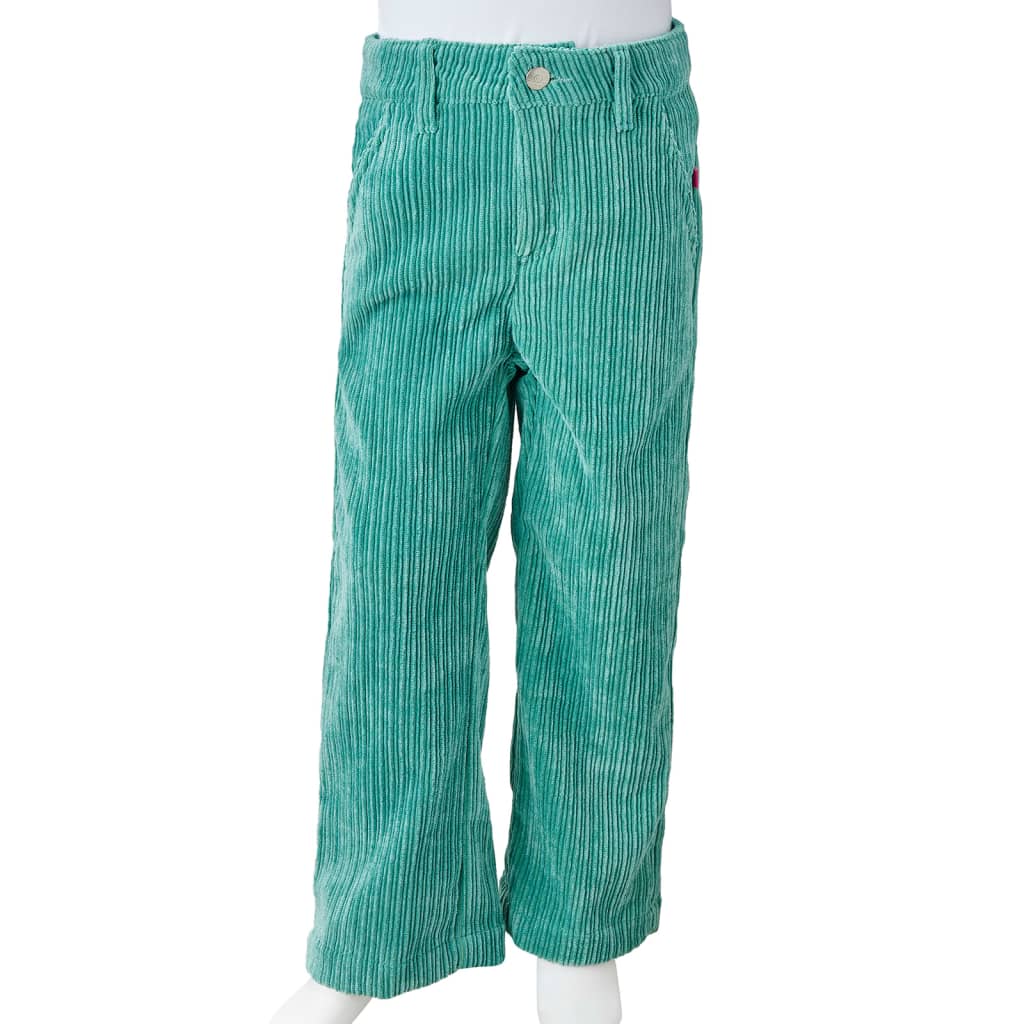 Kids' Pants Corduroy Mint Green 92