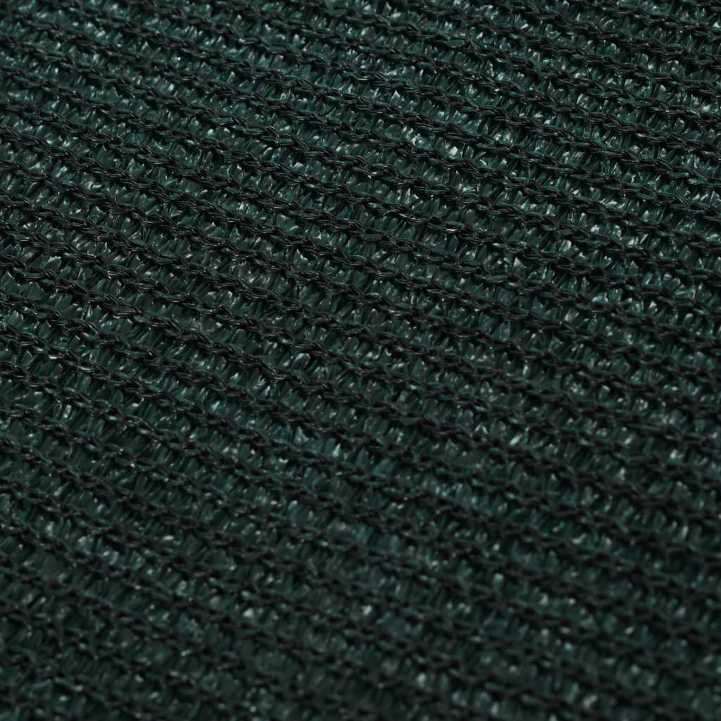 vidaXL Tent Carpet 400x400 cm Dark Green HDPE