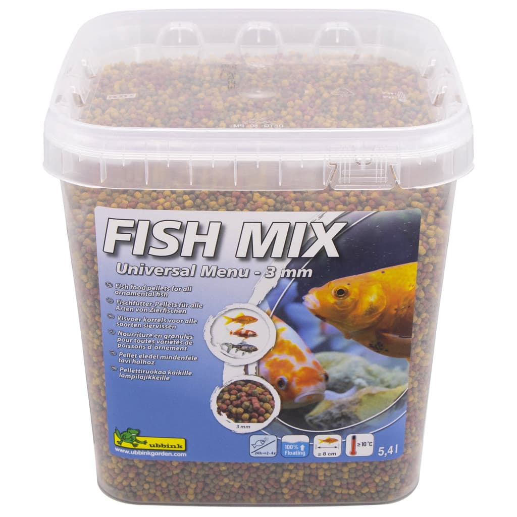 Ubbink Fish Food Fish Mix Universal Menu 3 mm 5.4 L