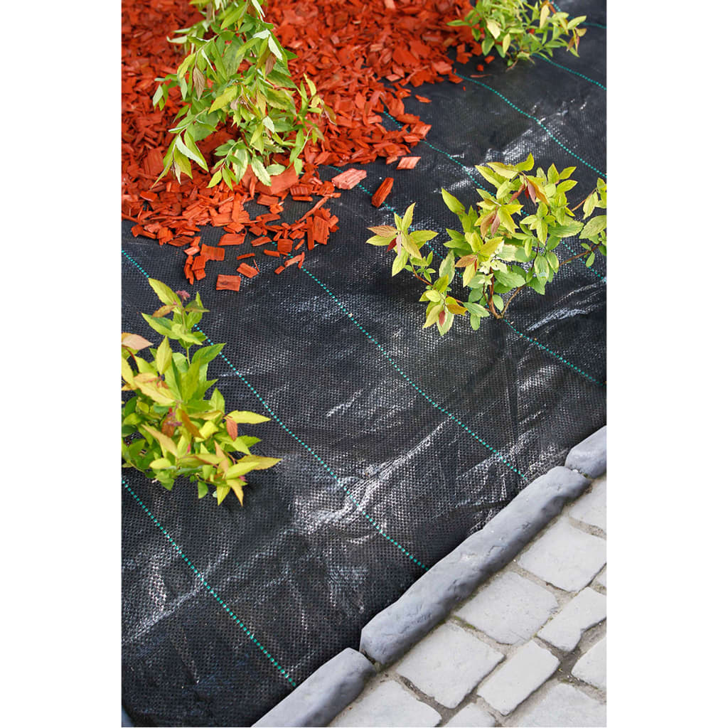Nature Weed Control Ground Cover 5.2x5 m Black